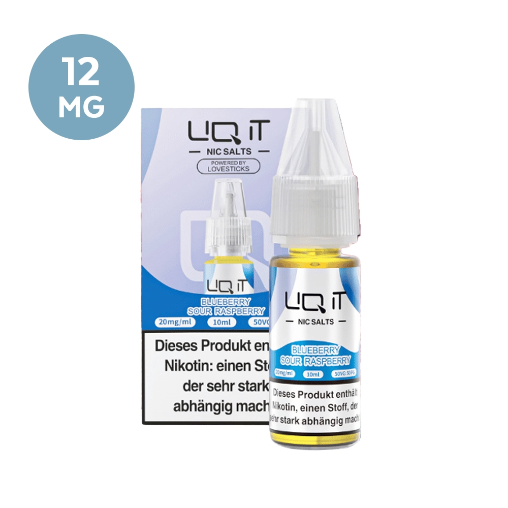 Lovesticks LIQ IT 12mg - Blueberry Sour Raspberry 