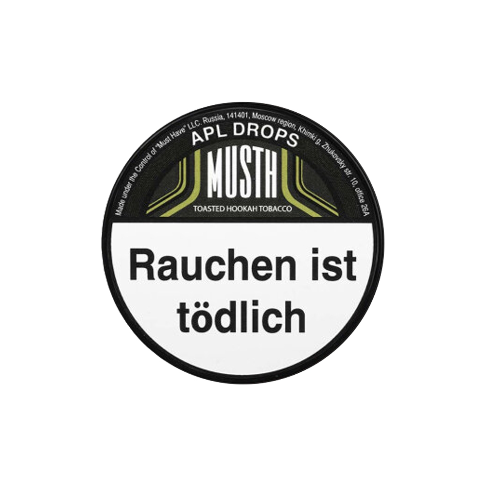 MustH Tobacco 125g - Apl Drops