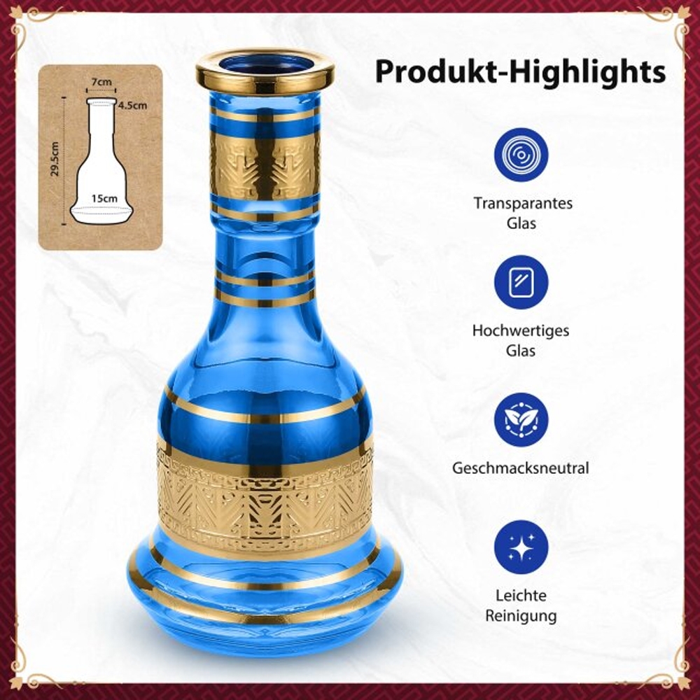 Luna Hookah Tradi - Blau