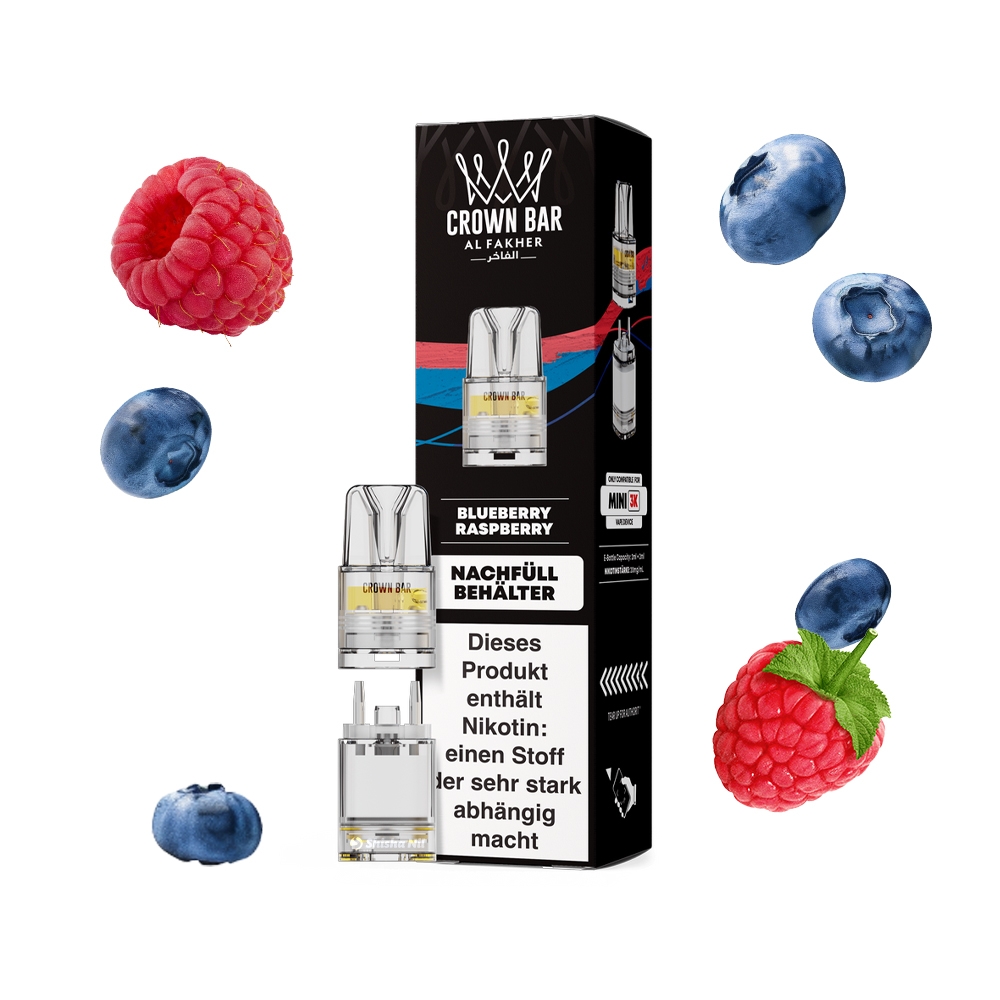 Al Fakher Mini Pods 3000 - Blueberry Raspberry