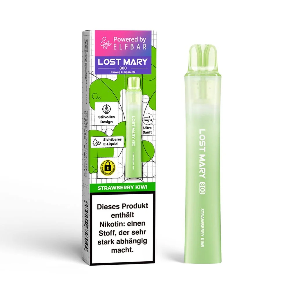 Elfbar Lost Mary LM800 E-Shisha 20mg - Strawberry Kiwi