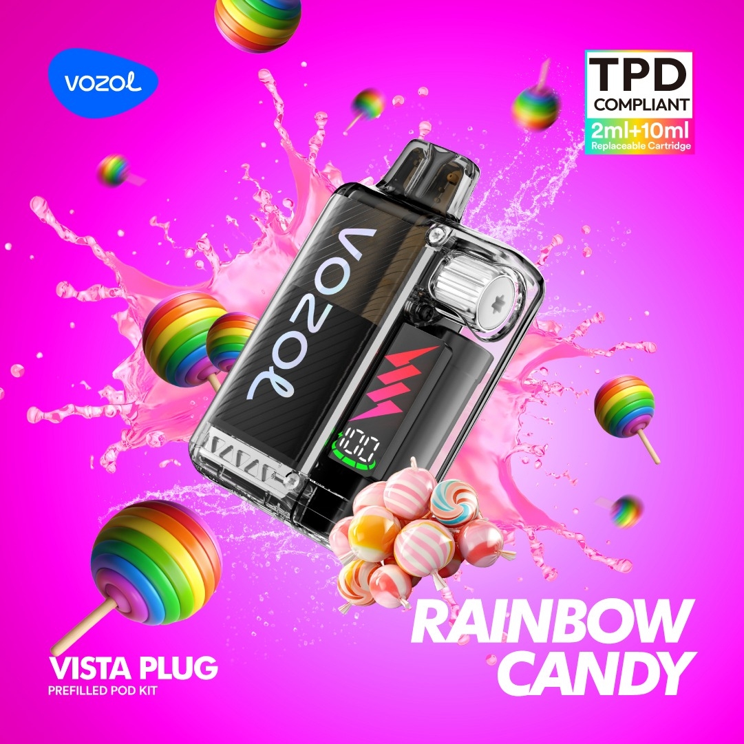 Vozol Vista Plug Starterkit 15000 - Rainbow Candy
