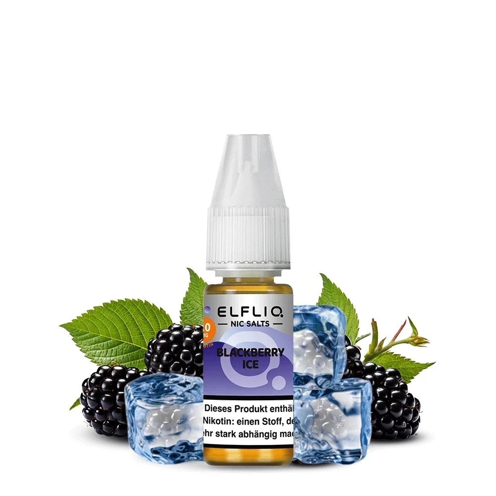 ELFLIQ Nikotinsalz Liquid 10mg - Blackberry Ice