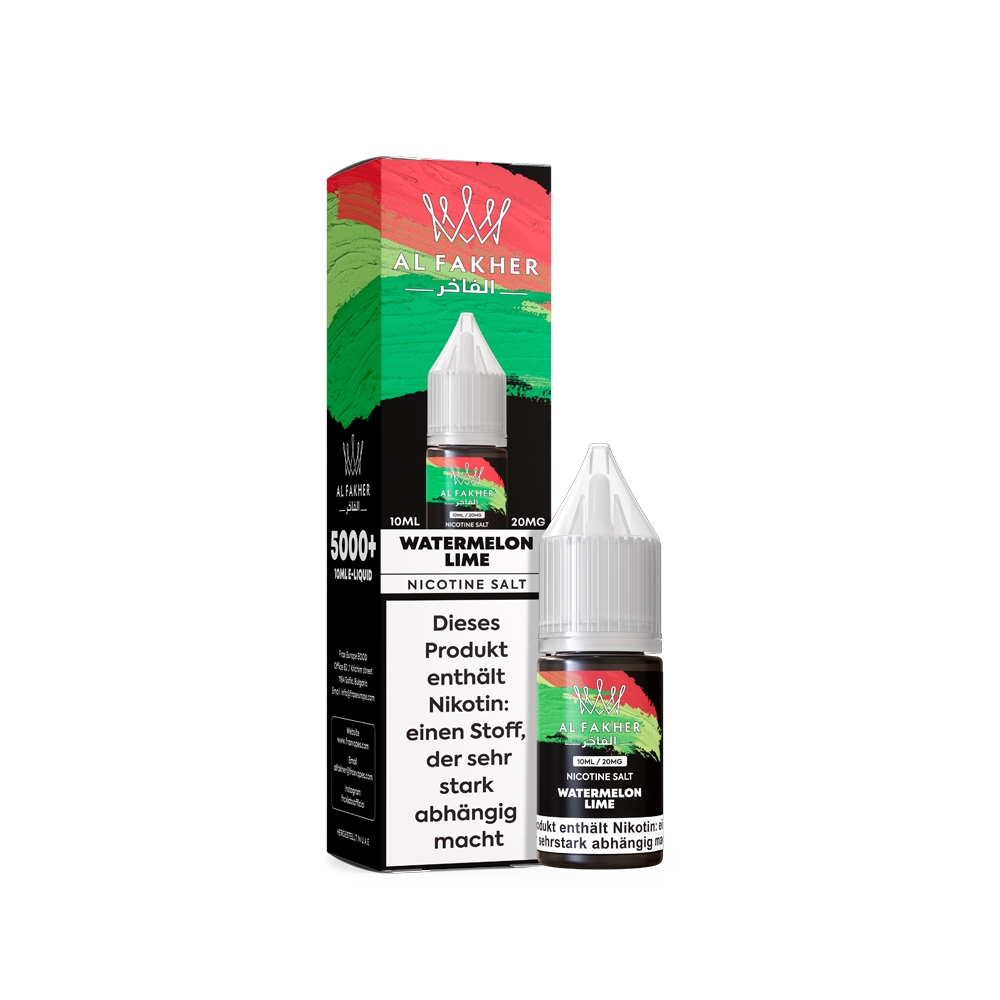 Al Fakher Liquid 20mg - Watermelon Lime Al Fakher Liquid 20mg - Watermelon Lime