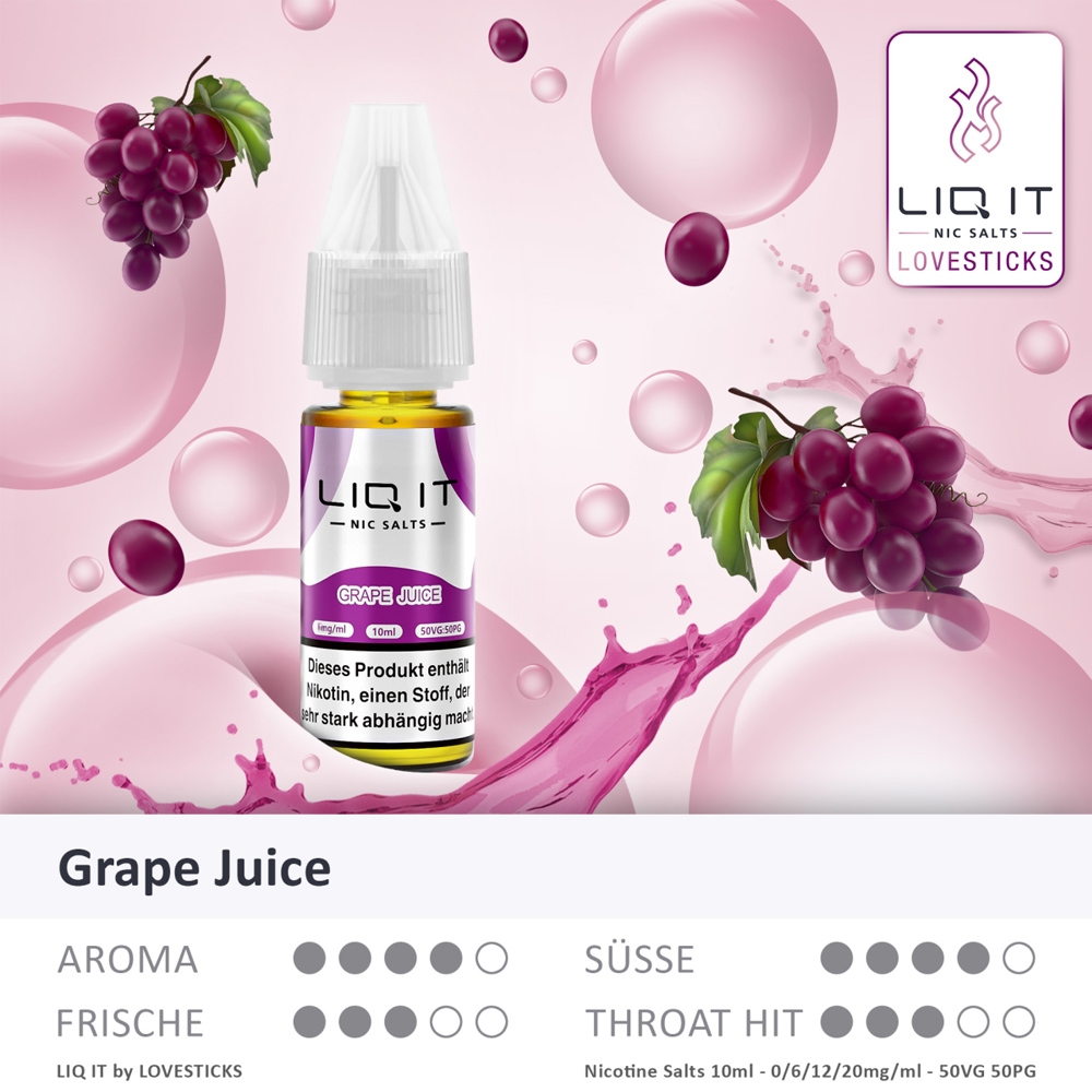 Lovesticks LIQ IT 20mg - Grape Juice 