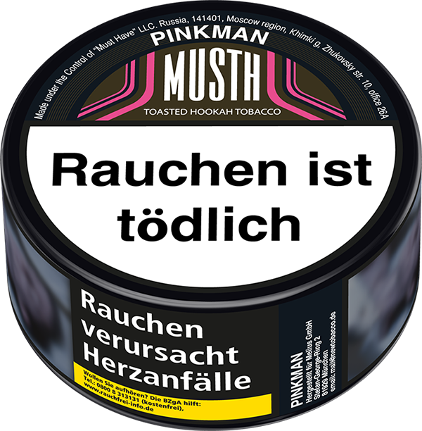 MustH Tobacco 125g - Pinkman