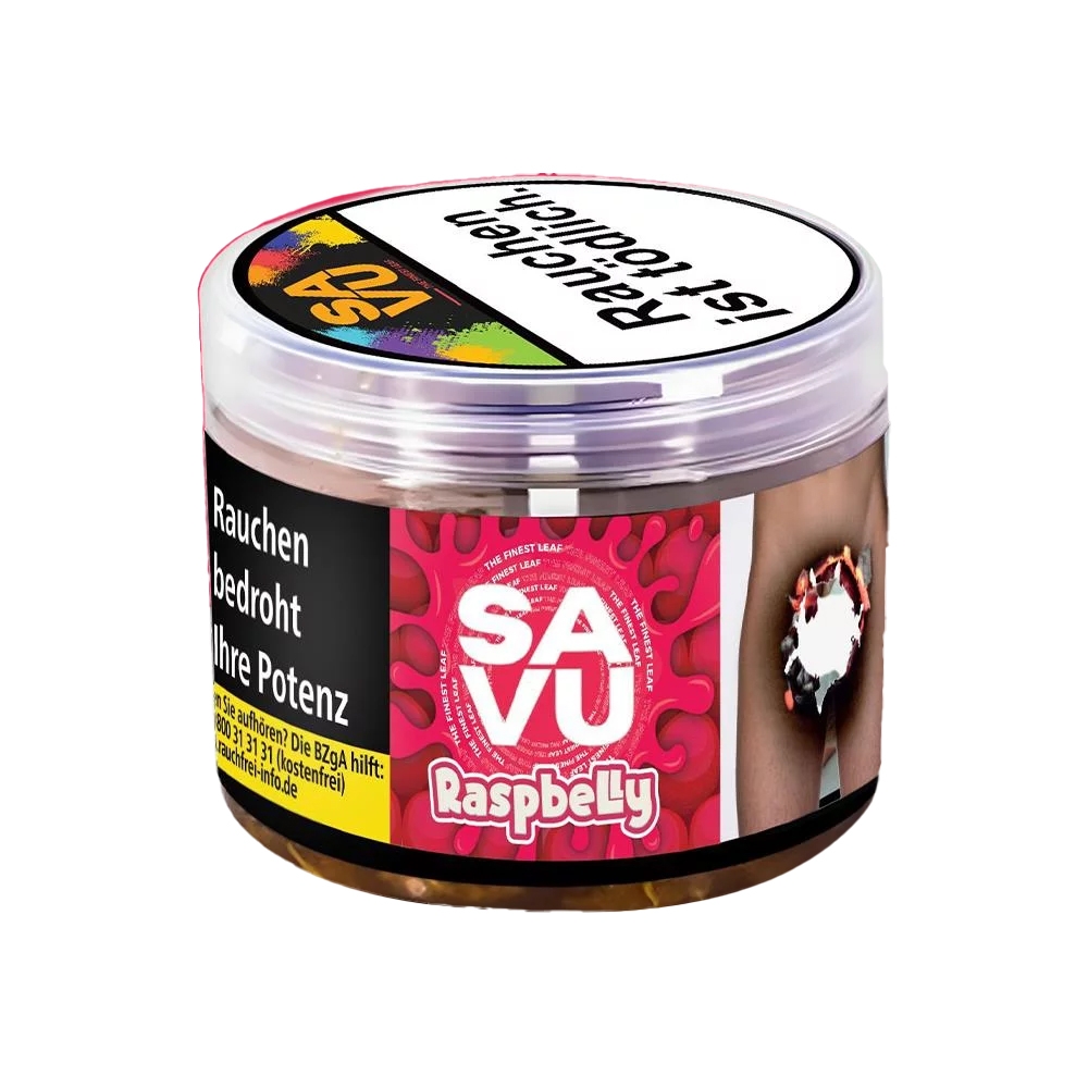 Savu Premium Tobacco 200g - Raspbelly