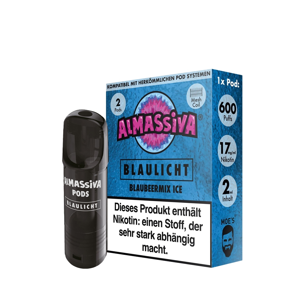 Almassiva POD (2stk) - Blaulicht 17mg