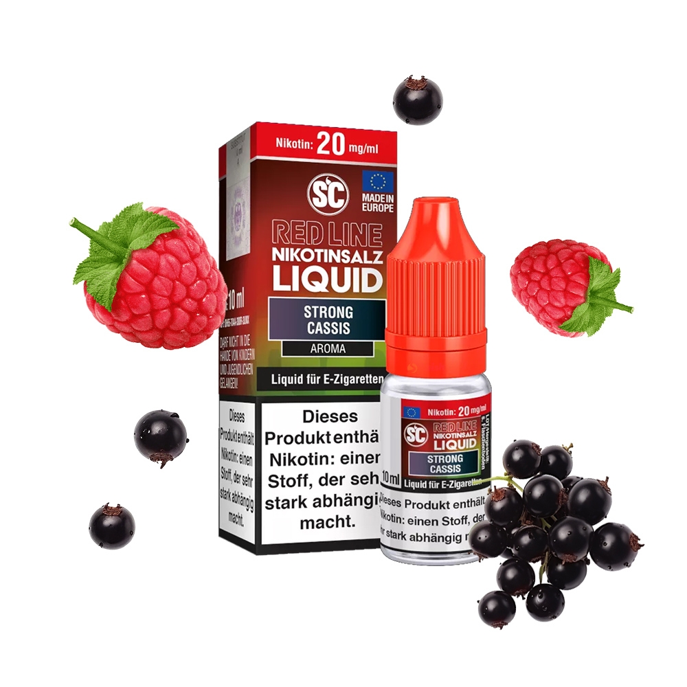 SC Red Line Nikotinsalz Liquid 20mg - Strong Cassis