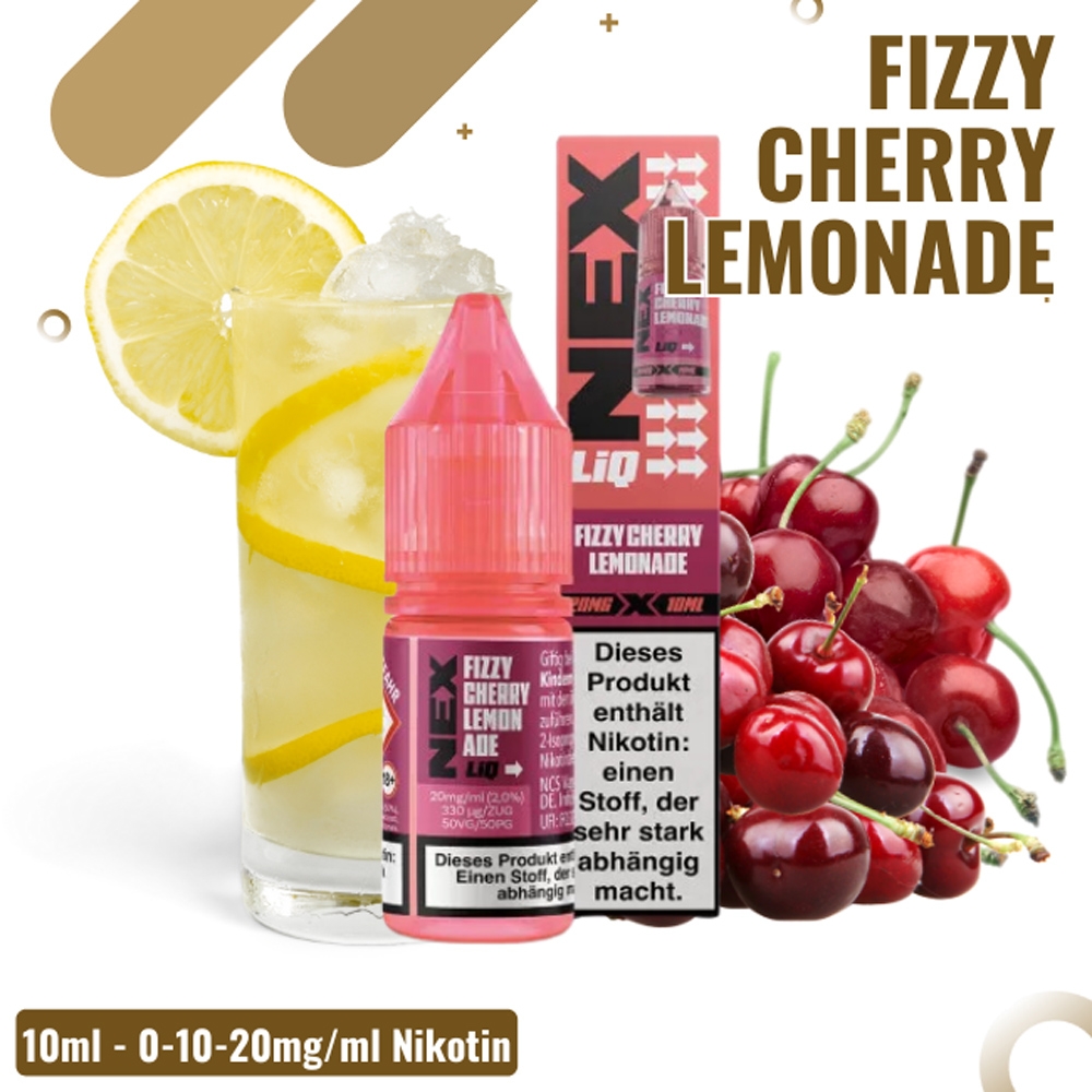 Nexliq Liquid 20mg - Fizzy Cherry Lemonade