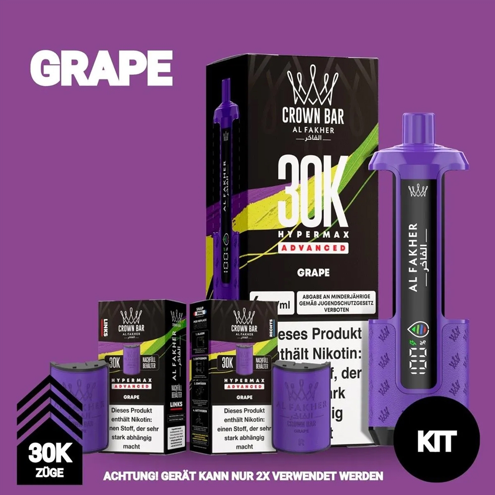 Al Fakher 30K Hypermax - Grape