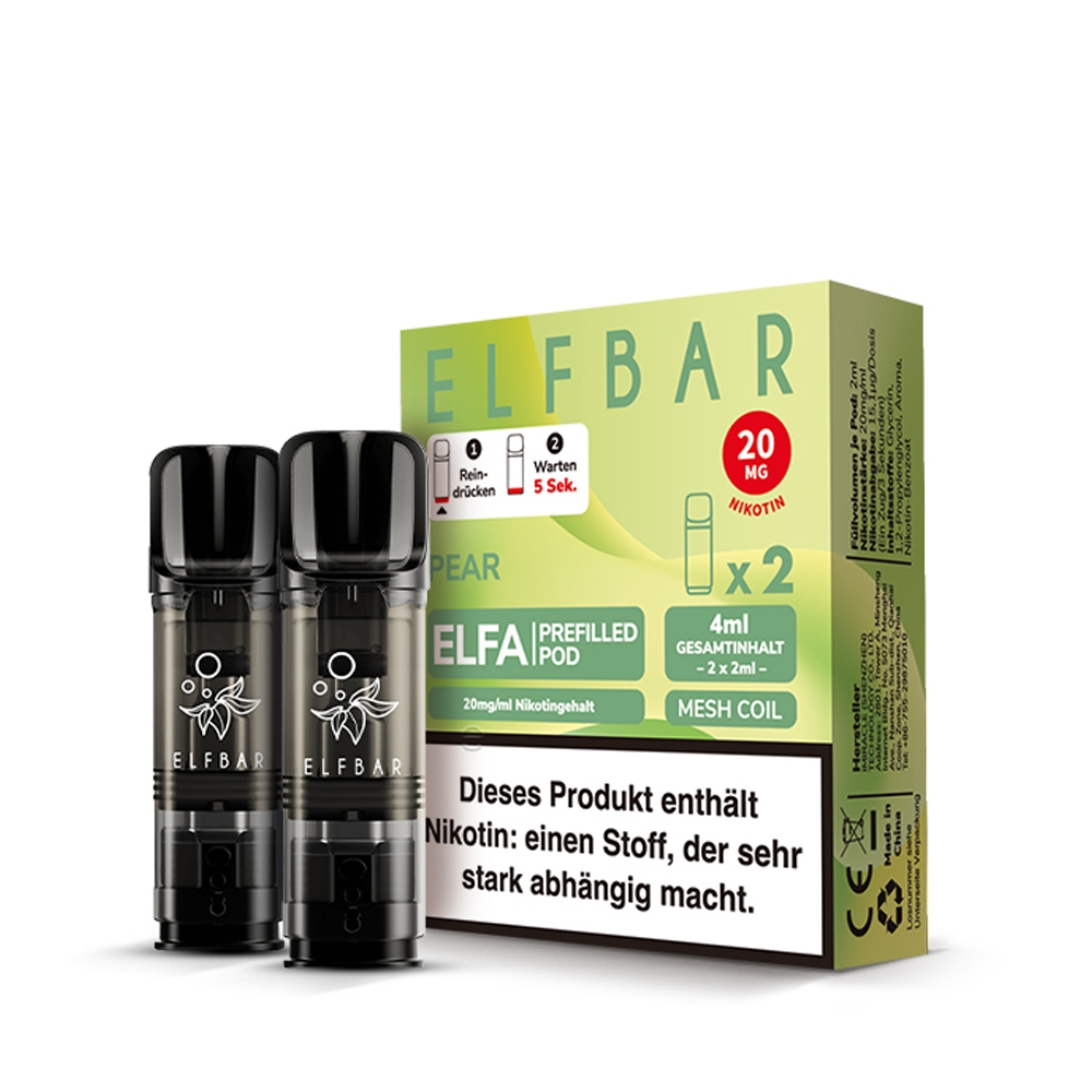 Elfbar ELFA POD (2stk) - Pear 20mg