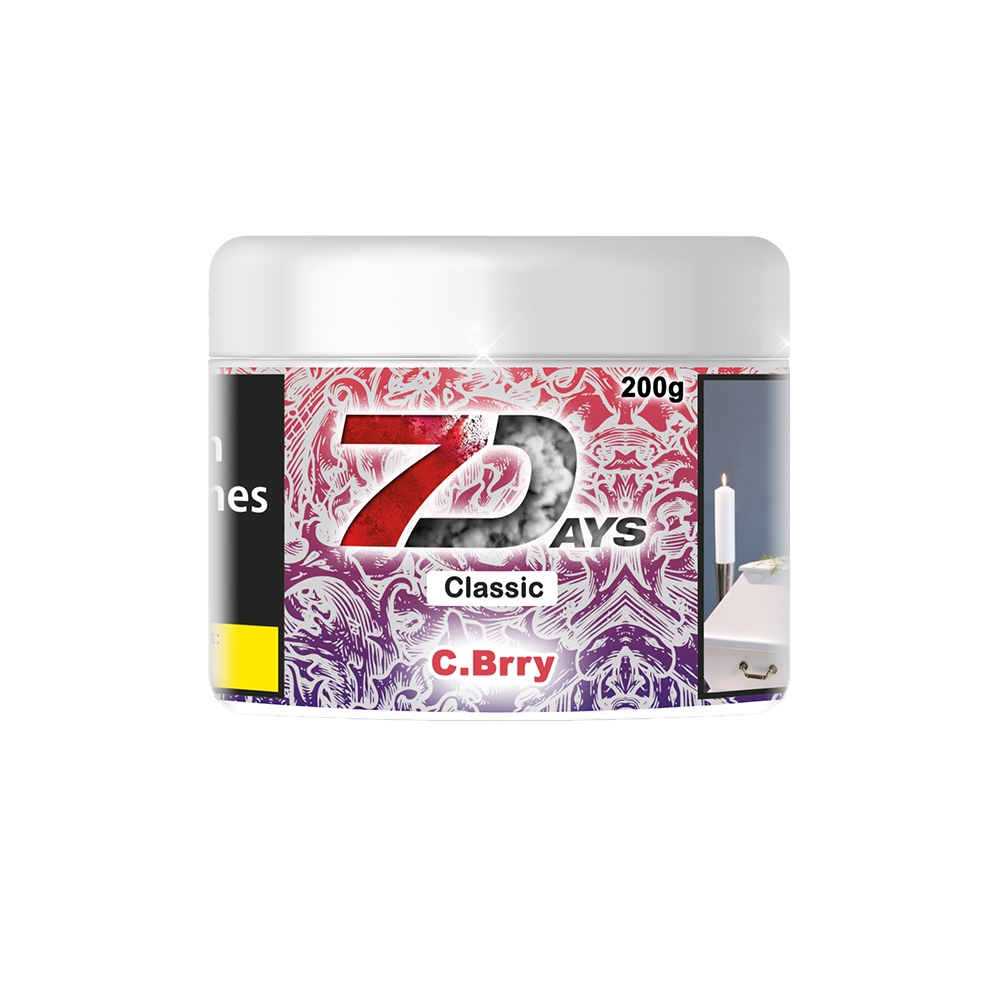 7 Days Tabak Classic 200g - C. Brry
