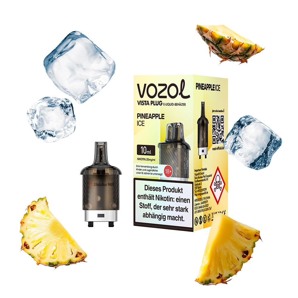 Vozol Vista Plug Pod 10ml - Pineapple Ice