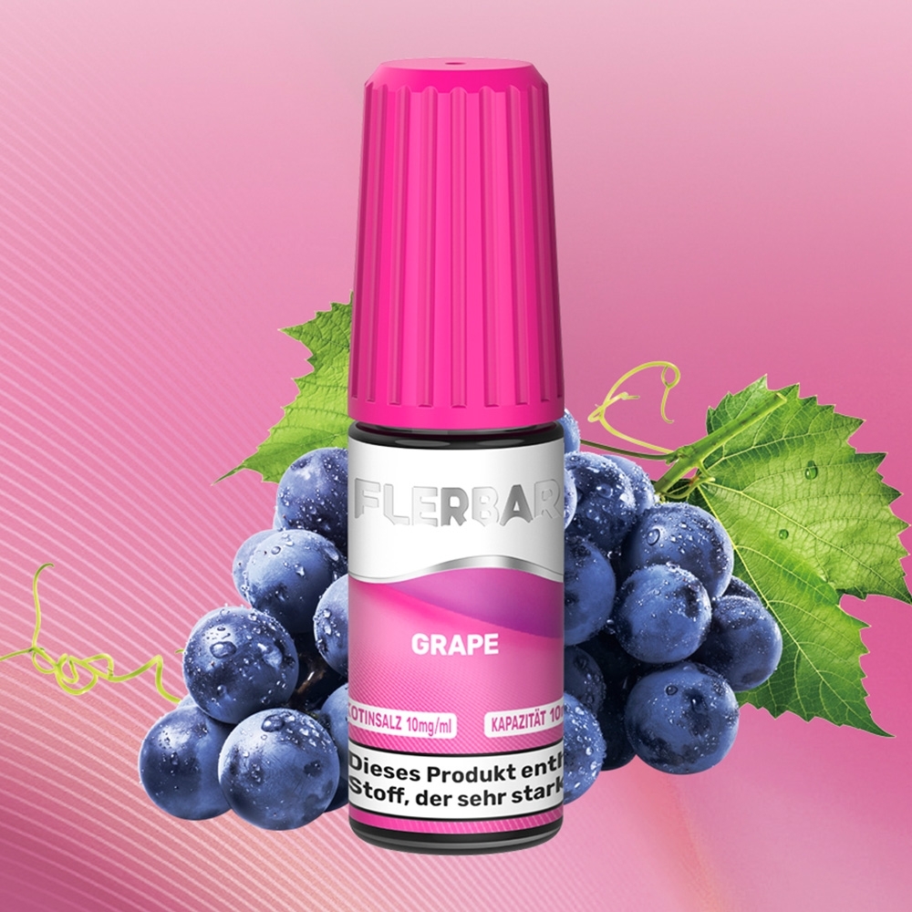 Flerbar E-Liquid 10mg - Grape 