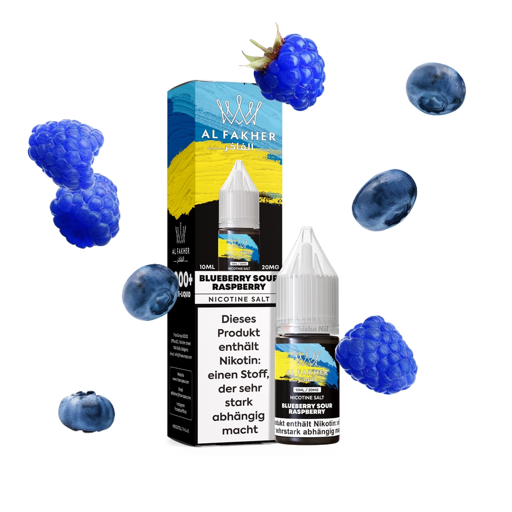 Al Fakher Liquid 20mg - Blueberry Sour Raspberry