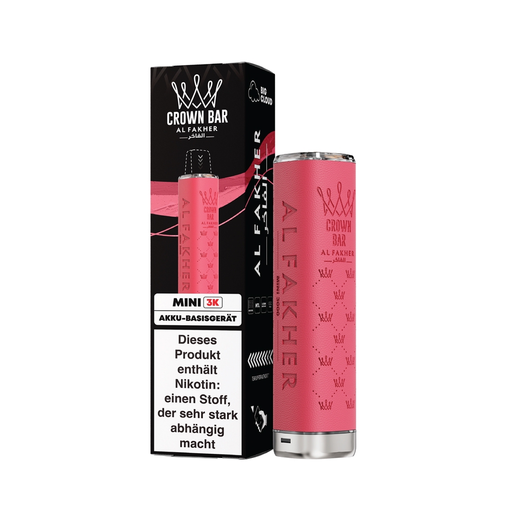 Al Fakher Mini Basisgerät 3000 - Pink