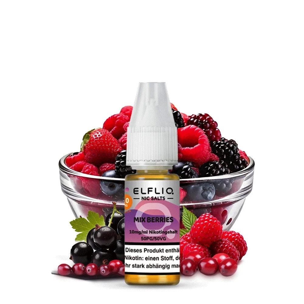 ELFLIQ Nikotinsalz Liquid 10mg - Mix Berries