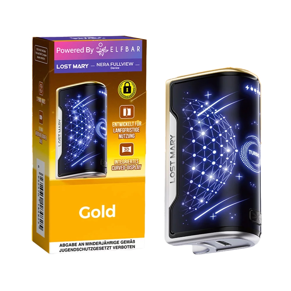 Elfbar Lost Mary Nera Max 15K Basisgerät - Gold