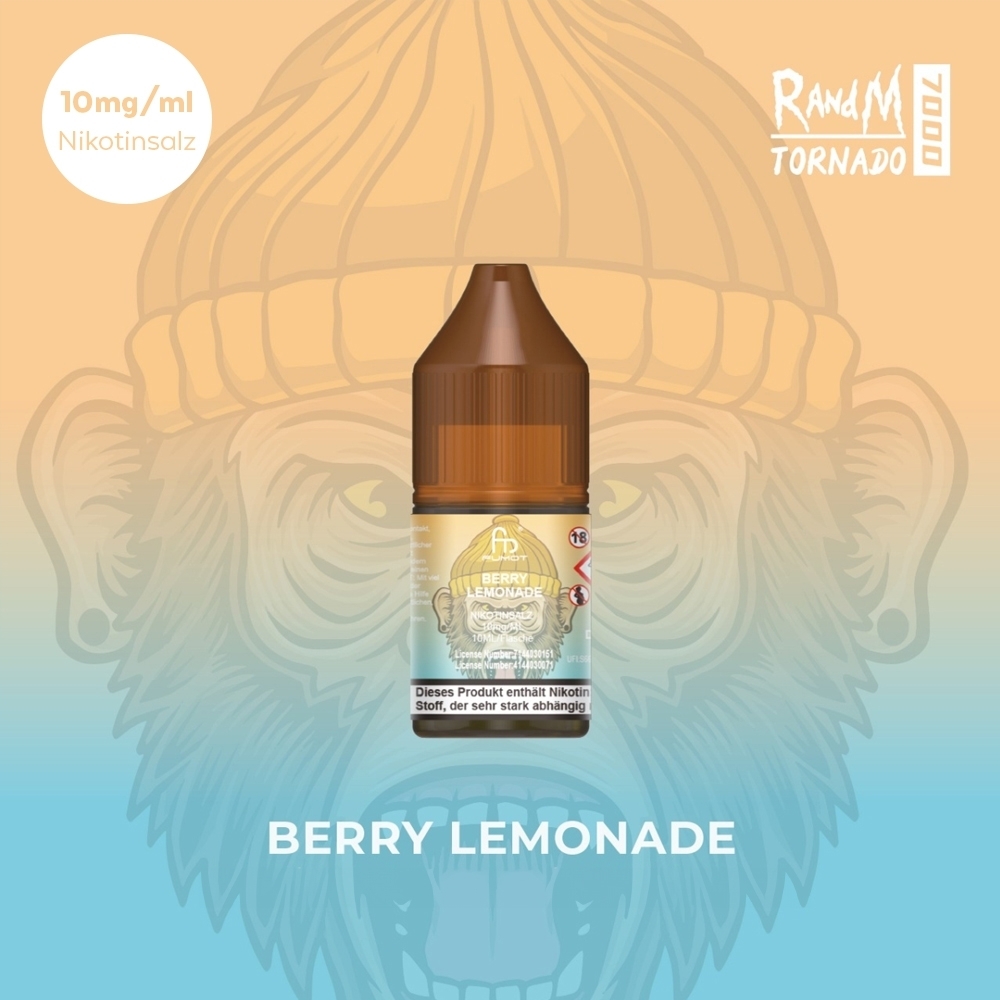 RandM Tornado Liquid 20mg - Berry Lemonade