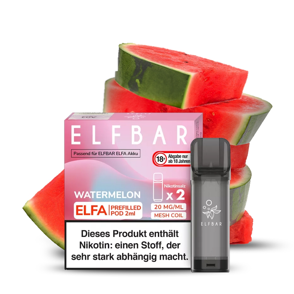 Elfbar ELFA POD (2stk) - Watermelon 20mg