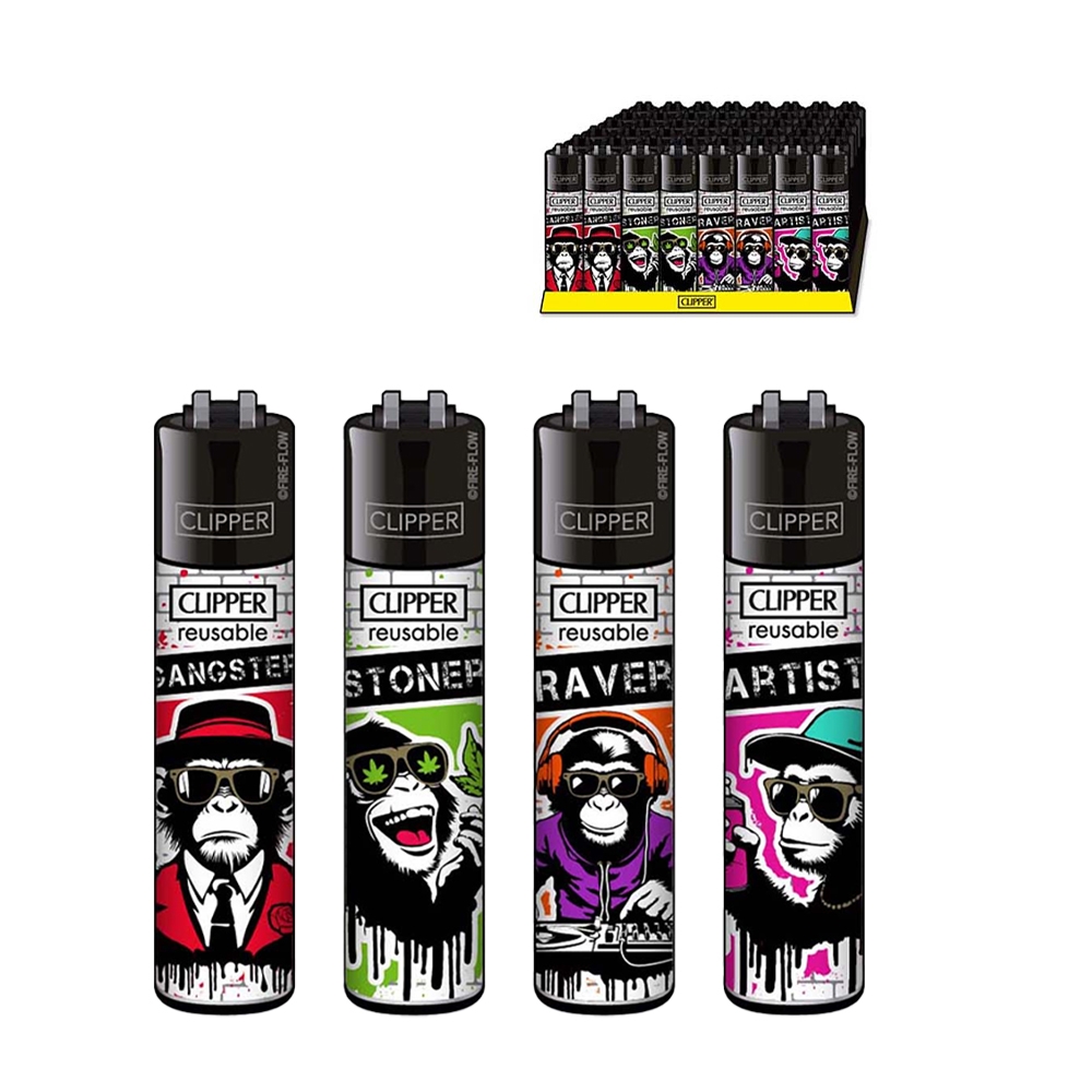 CLIPPER Feuerzeuge - URBAN CHIMPS