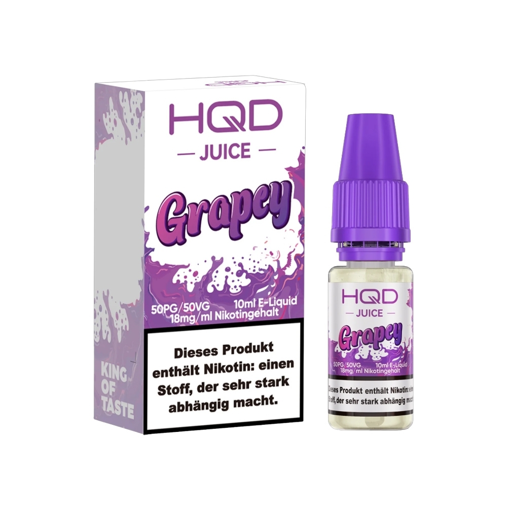 HQD Juice 18mg Liquid - Grapey