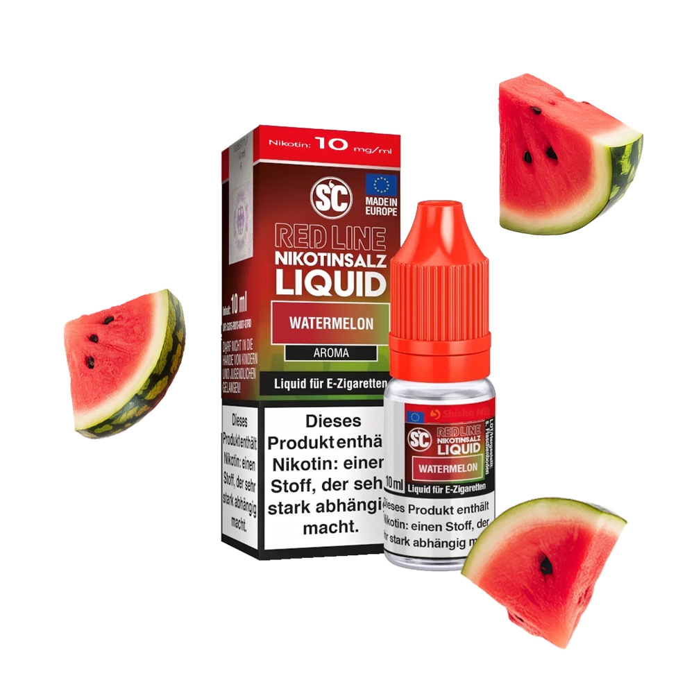 SC Red Line Nikotinsalz Liquid 10mg - Watermelon
