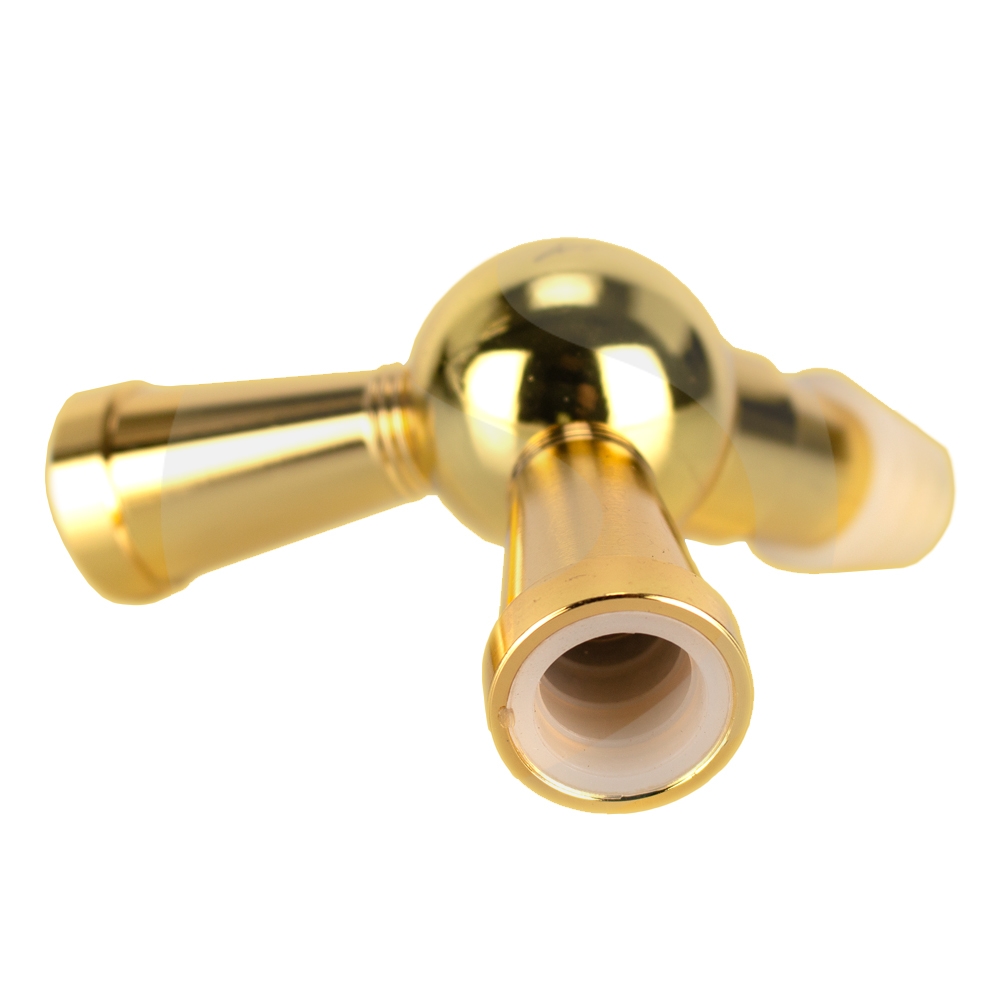 FlyCol Shisha-Schlauch Verteiler 1-2 - Gold
