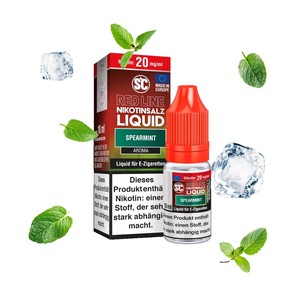 SC Red Line Nikotinsalz Liquid 20mg - Spearmint