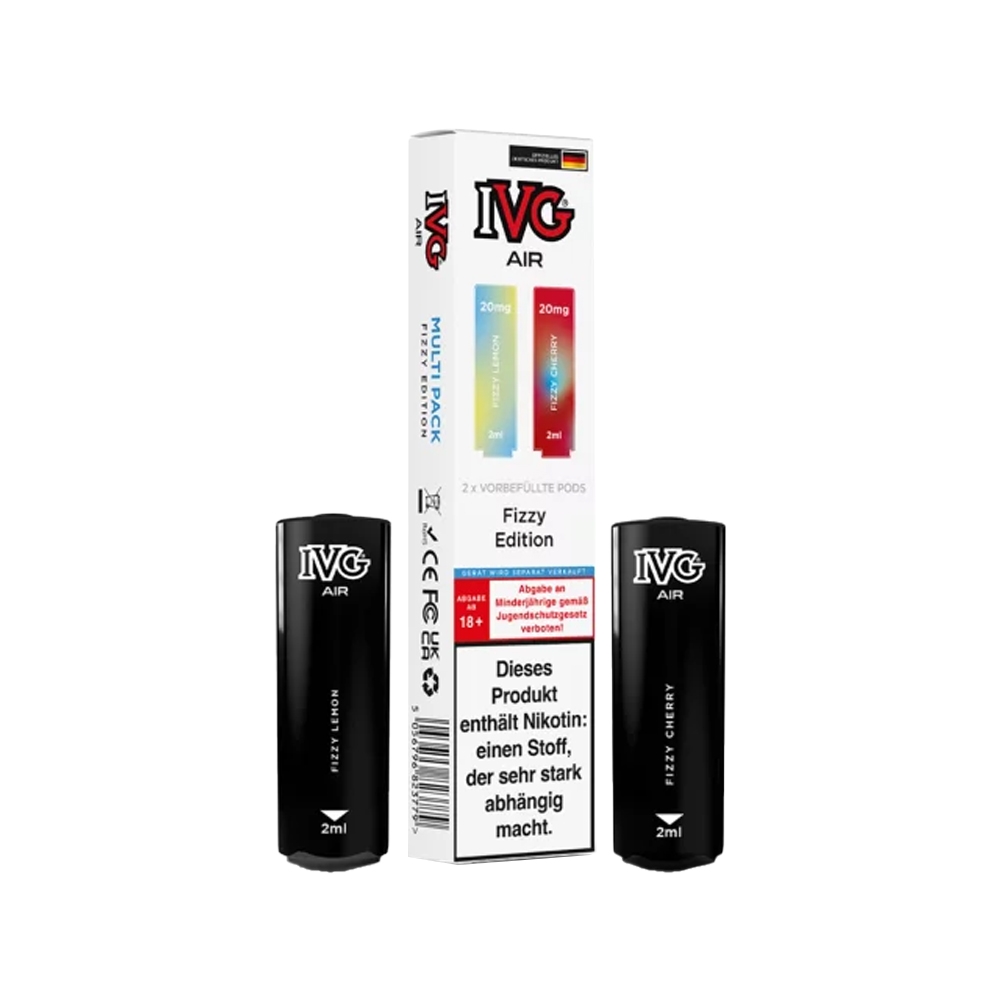 IVG AIR 2 in 1 POD (2er Pack) - Fizzy Edition 20mg