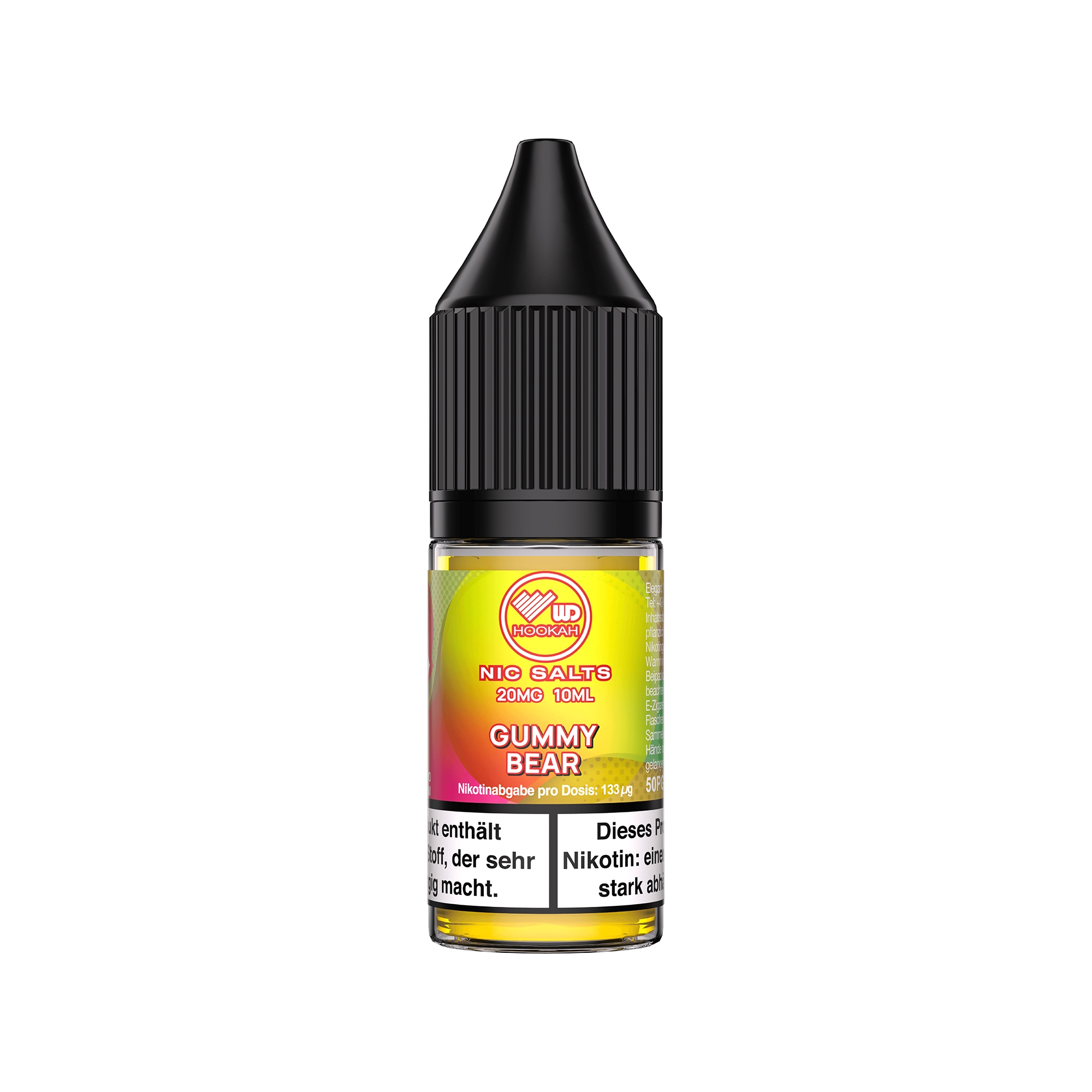 WD Hookah NicSalt 20mg - Gummy Bear