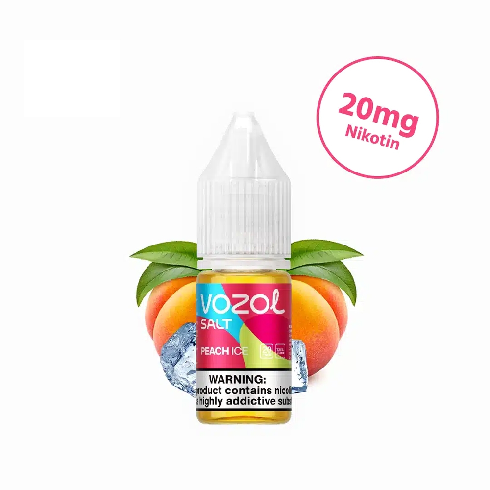Vozol Liquid Nic Salt 20mg - Peach Ice