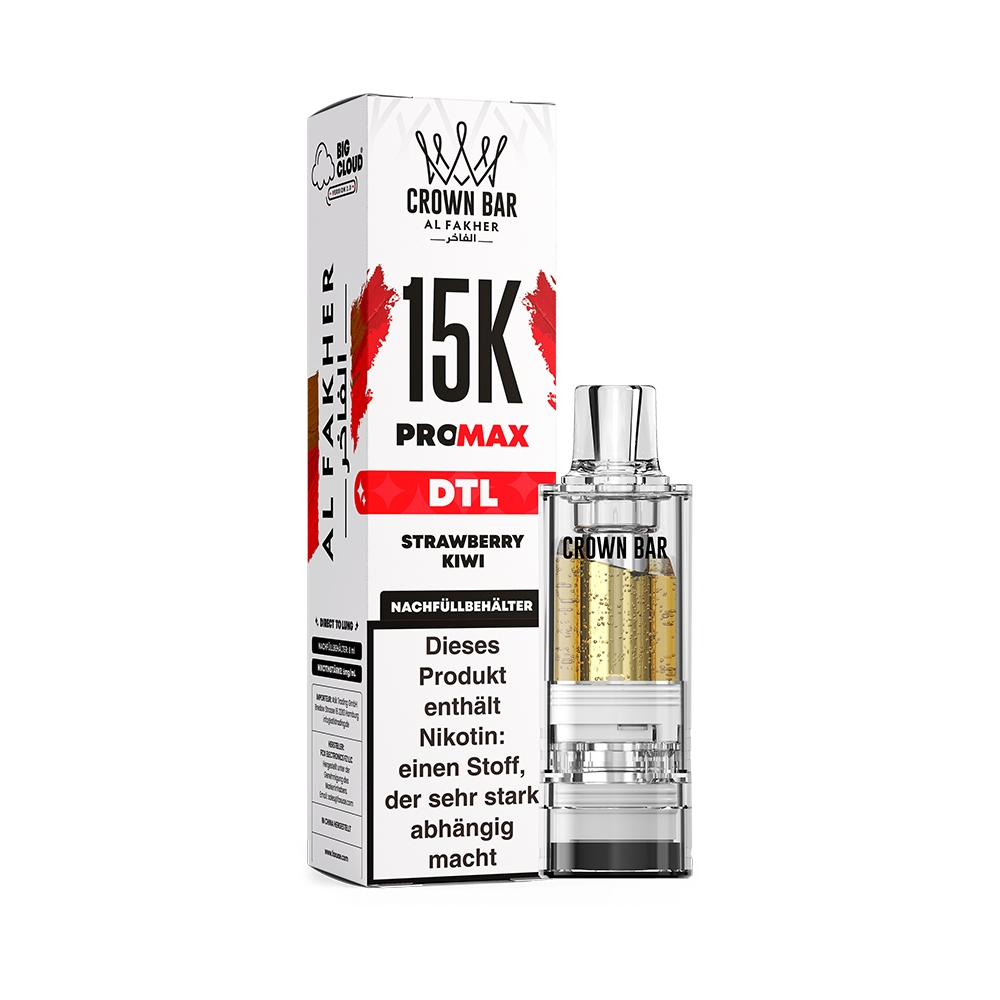 Al Fakher 15K V2 Pod 8ml – Strawberry Kiwi