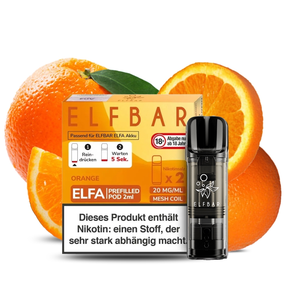 Elfbar ELFA POD (2stk) - Orange 20mg