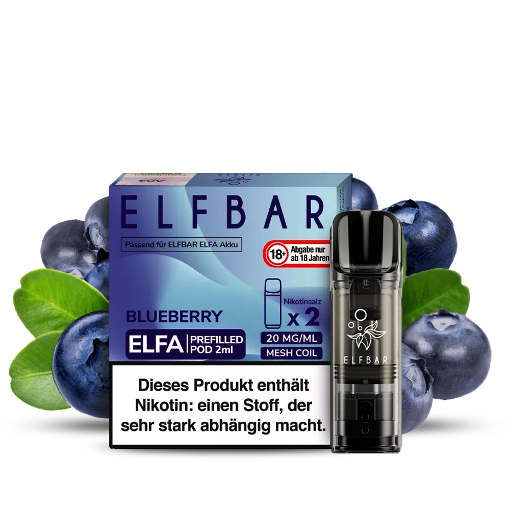 Elfbar ELFA POD (2stk) - Blueberry 20mg