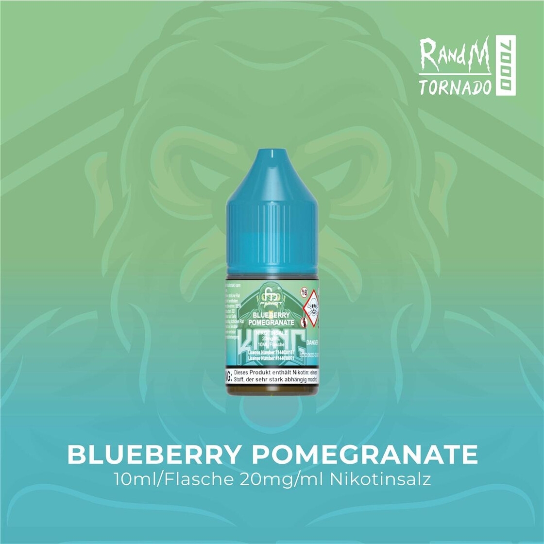 RandM Tornado Liquid 20mg - Blueberry Pomegranate 