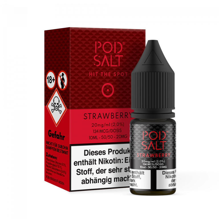 POD SALT Core Liquid 20mg - Strawberry