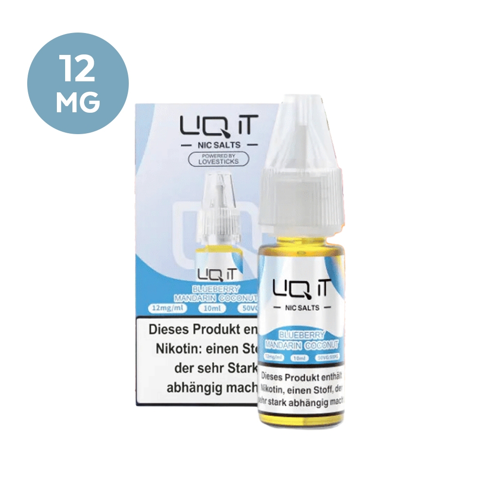 Lovesticks LIQ IT 12mg - Blueberry Mandarin Coconut 