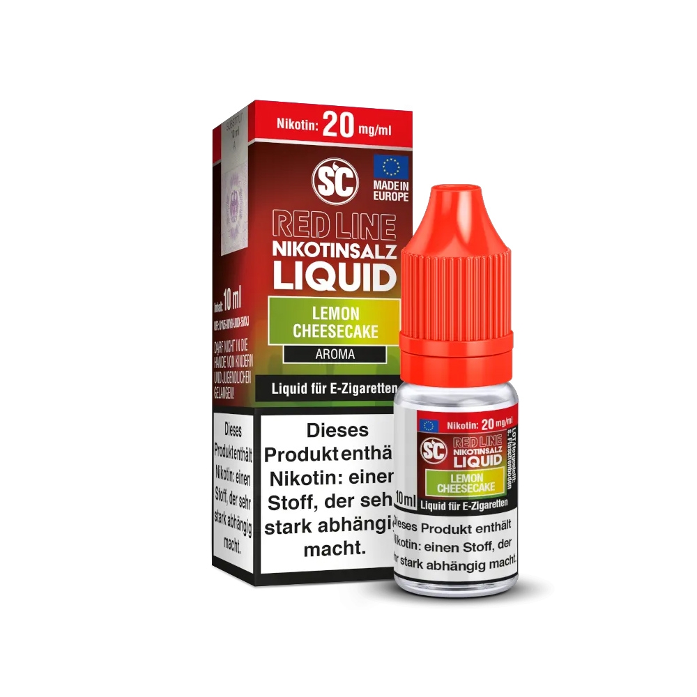 SC Red Line Nikotinsalz Liquid 20mg - Lemon Cheesecake