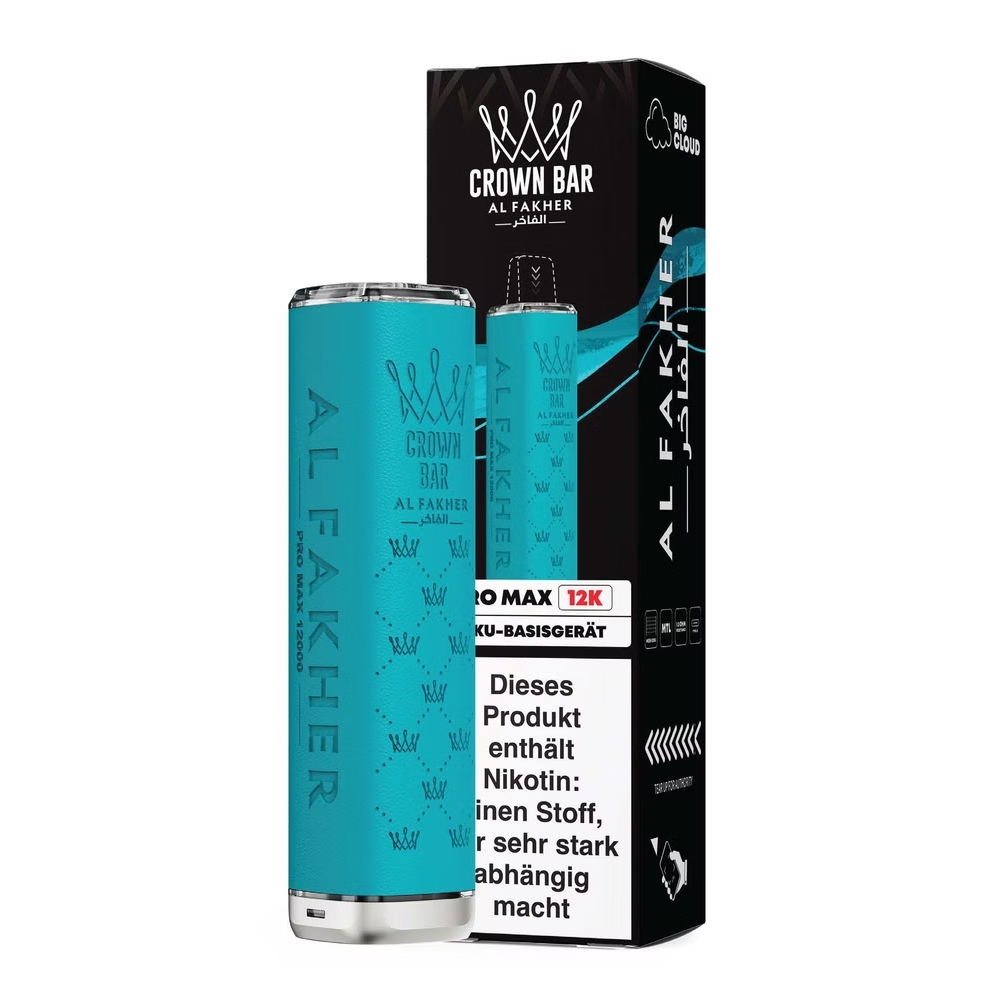 Al Fakher 12K Pro Max Basisgerät - Light Blue