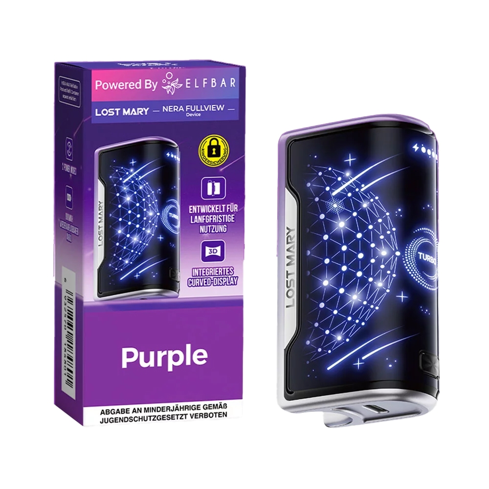 Elfbar Lost Mary Nera Max 15K Basisgerät - Lila