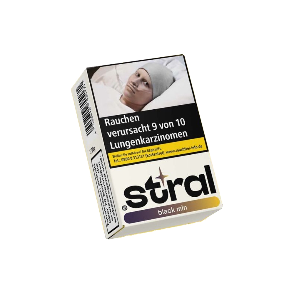 Stral Tobacco 50g - Black Mln