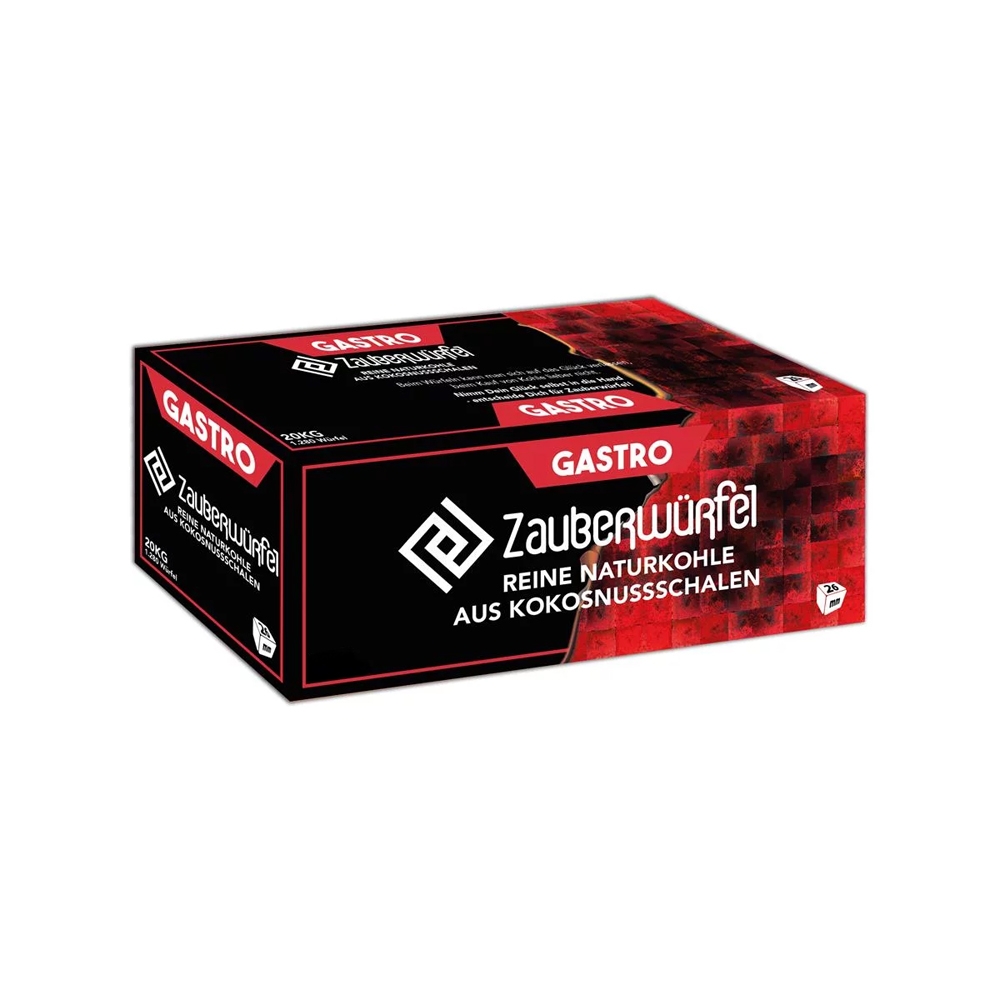 Zauberwürfel Naturkohle 26mm 20kg Gastro