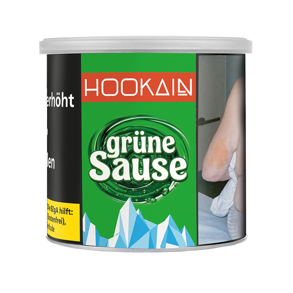 Hookain Tobacco 200g - Grüne Sause