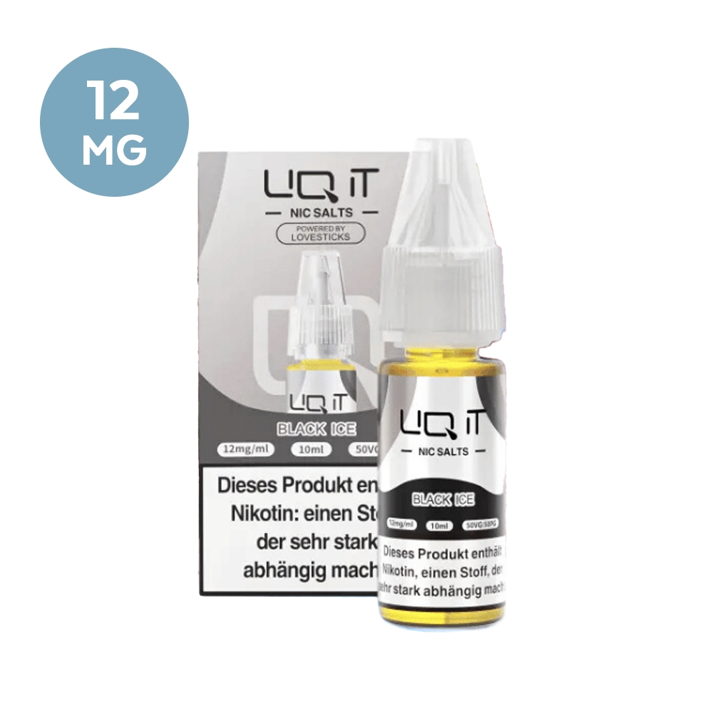 Lovesticks LIQ IT 12mg - Black Ice 