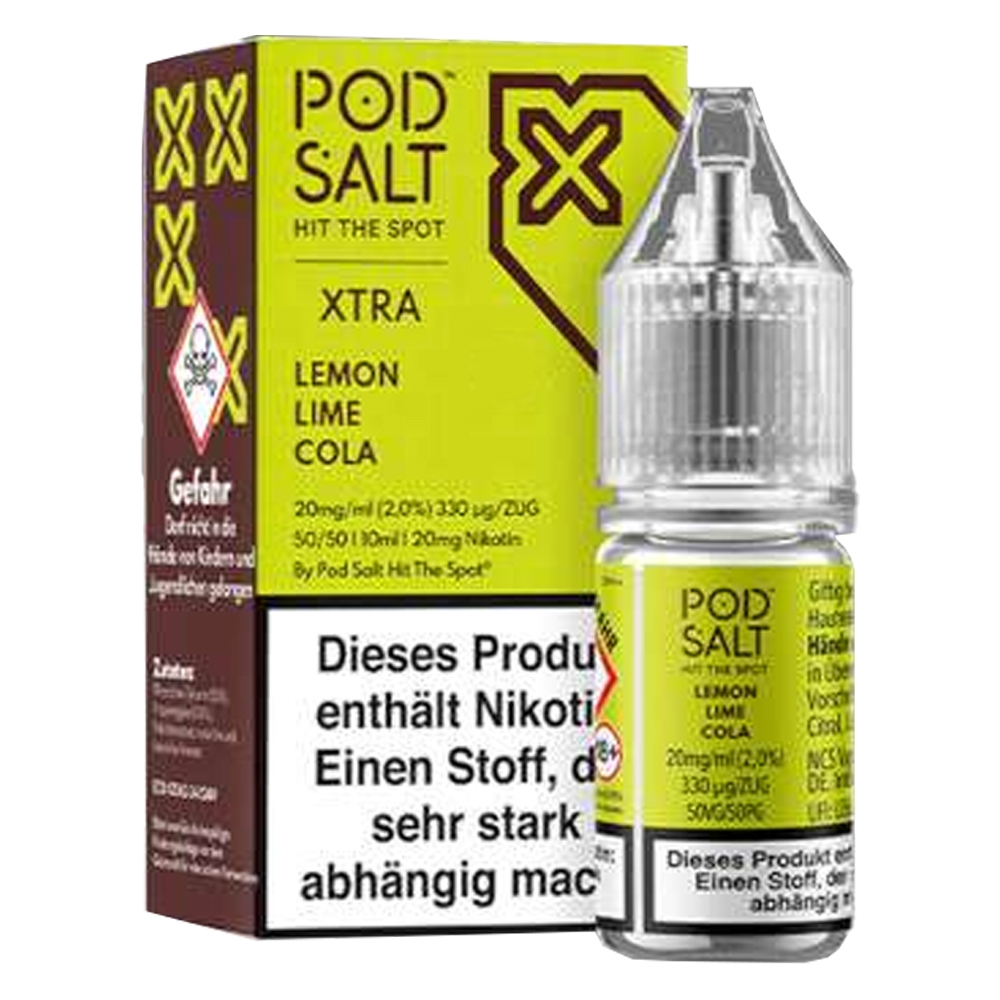 POD SALT XTRA Liquid 10mg - Lemon Lime Cola