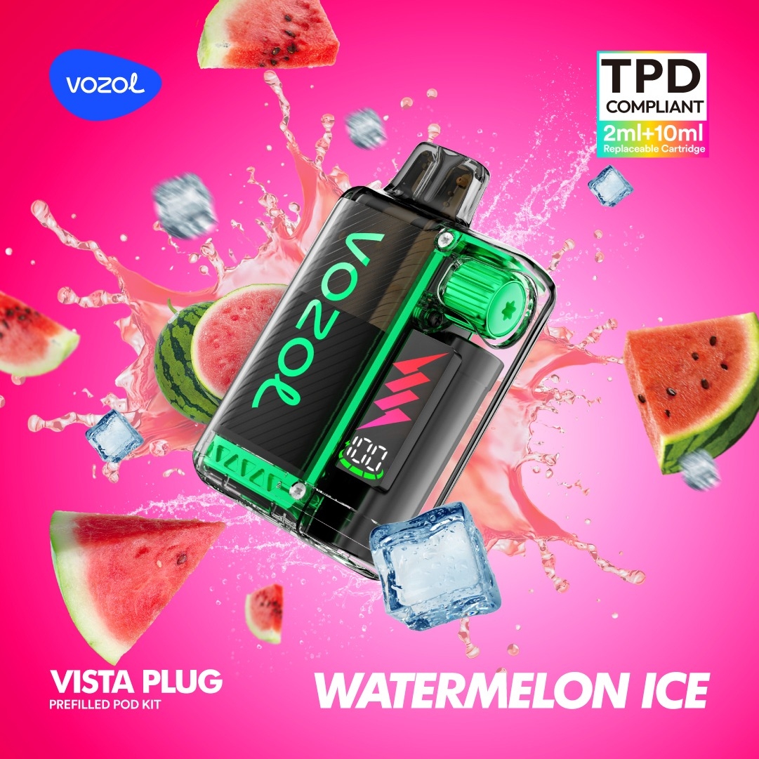 Vozol Vista Plug Starterkit 15000 - Watermelon Ice