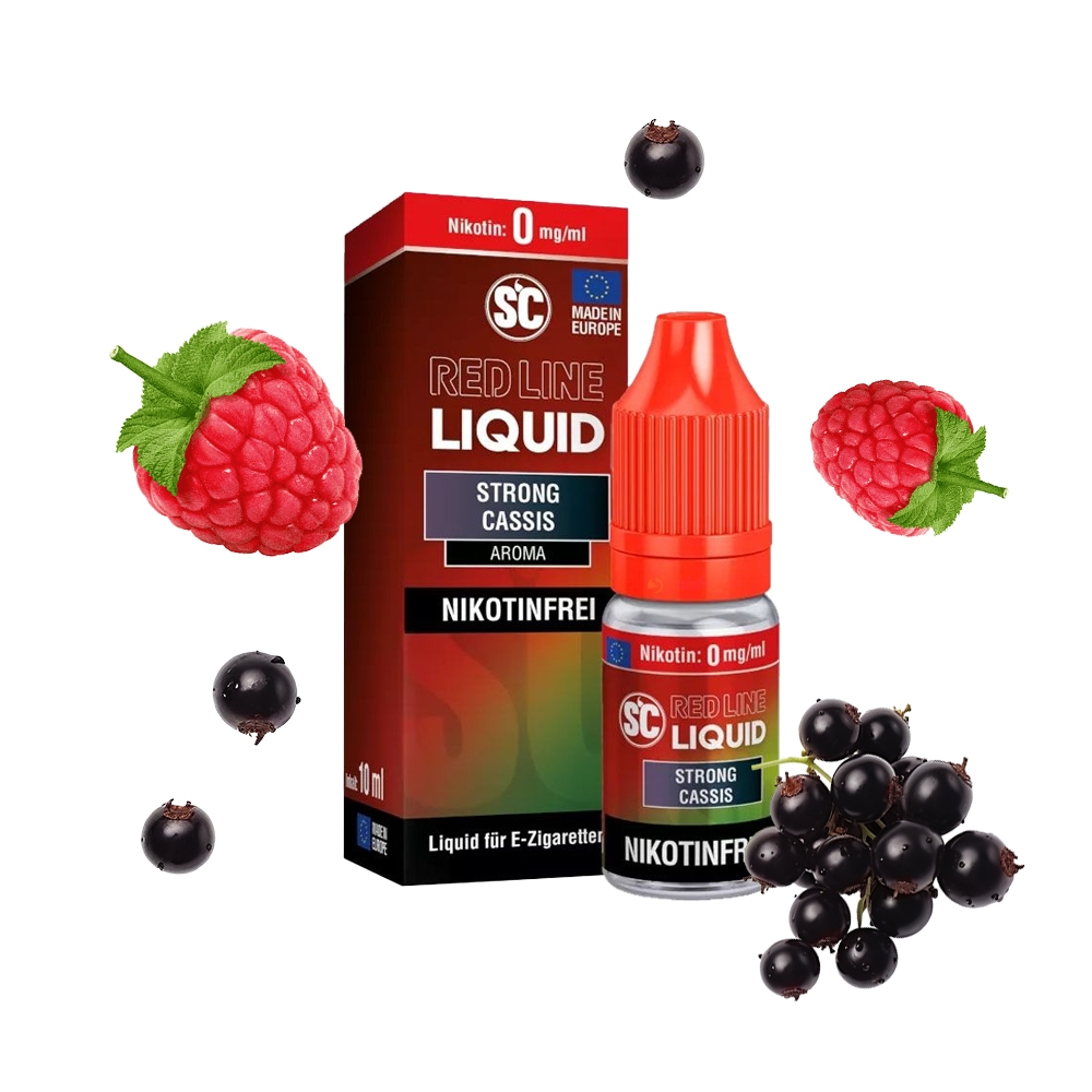 SC Red Line Liquid 0mg - Strong Cassis