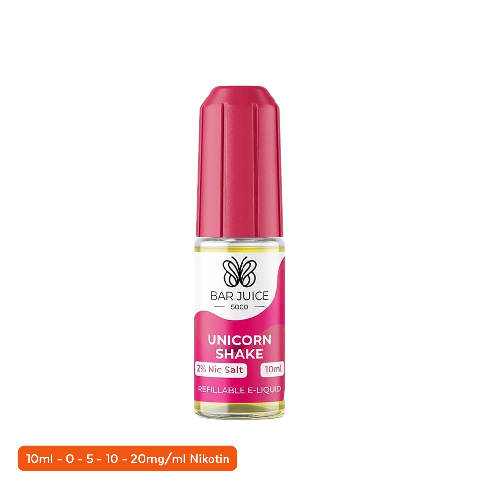 Bar Juice 5000 Nicsalt 10mg - Unicorn Shake